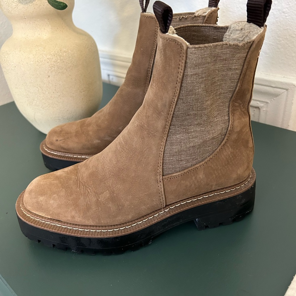 Sam Edelman Tan Ankle Boots